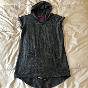 Cat & Jack Hooded Tunic Gray Size XL